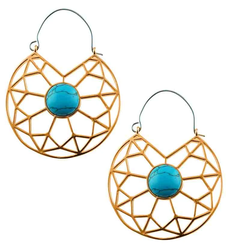 20G Rose Gold Sinuous Hangers - Earrings - Mrs Treak