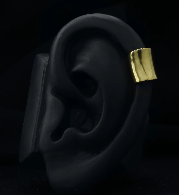 Gold PVD Stainless Steel Ear Cuffs - Mrs Treak