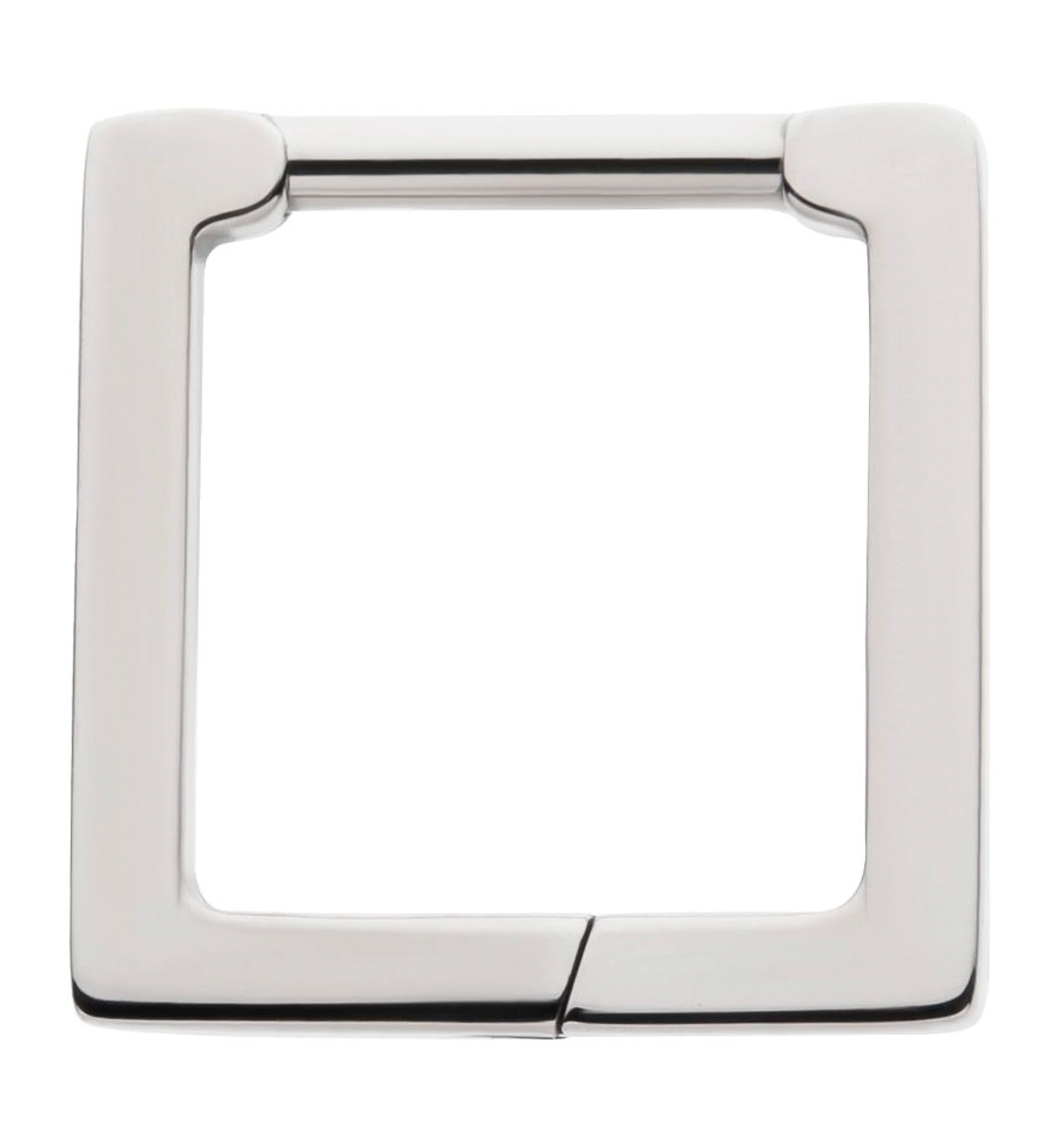 Square Frame Titanium Hinged Segment Ring - Mrs Treak