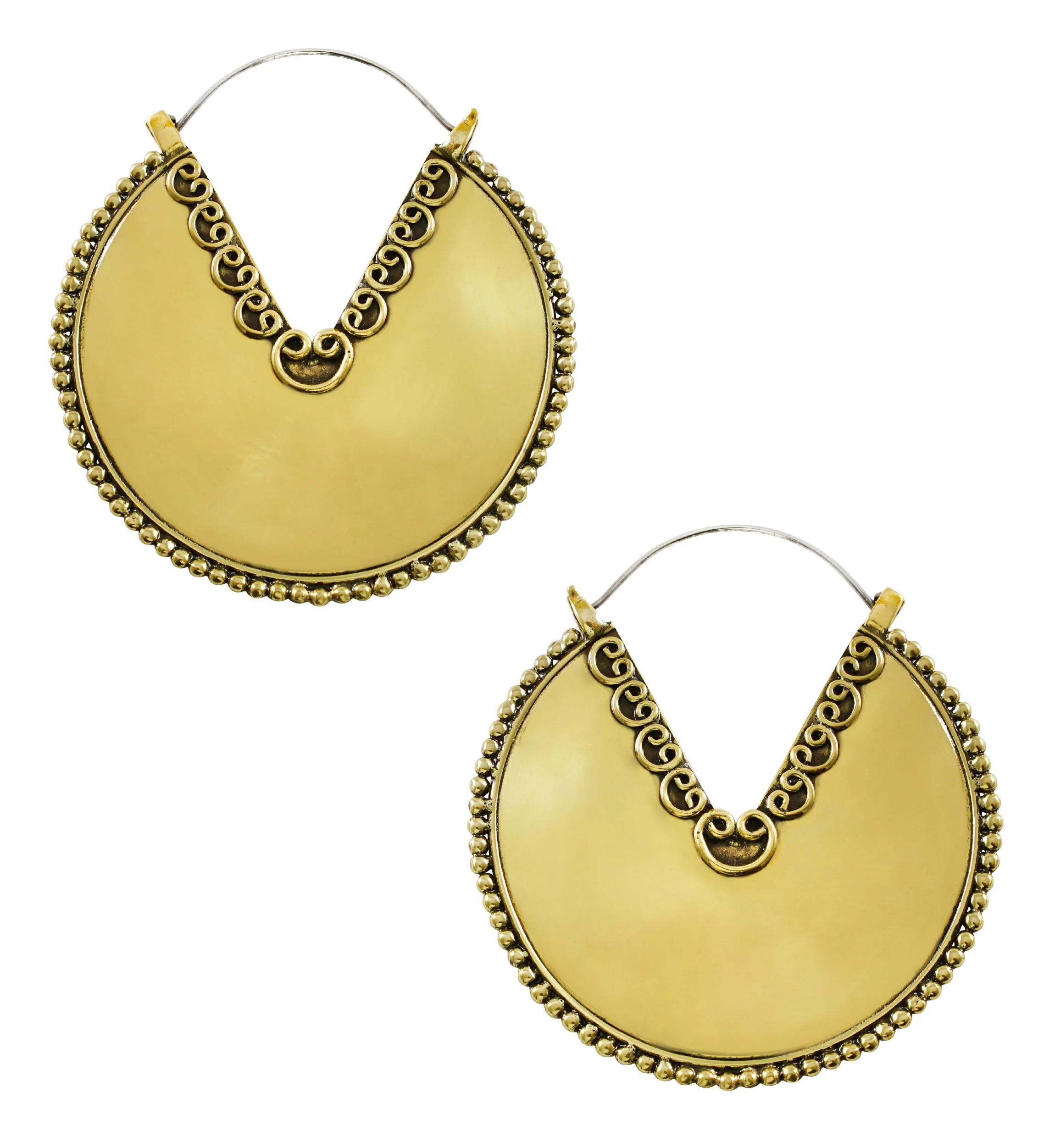Palisade Brass Earrings / Weights - Mrs Treak