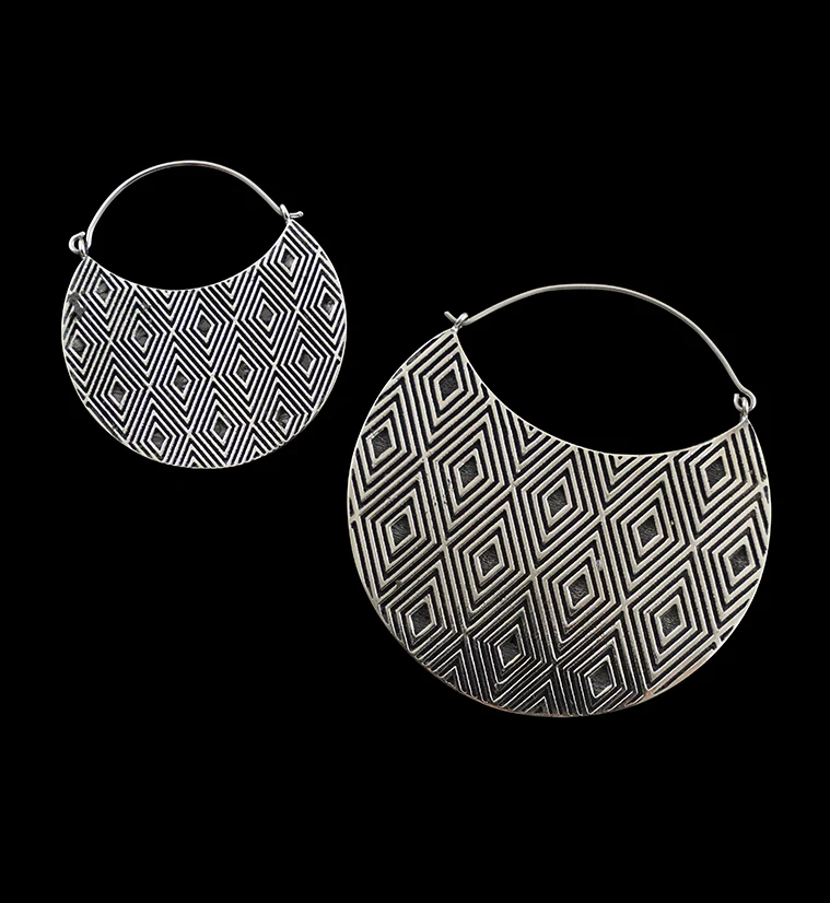 Silver Allotrope Titanium Hangers - Earrings - Mrs Treak