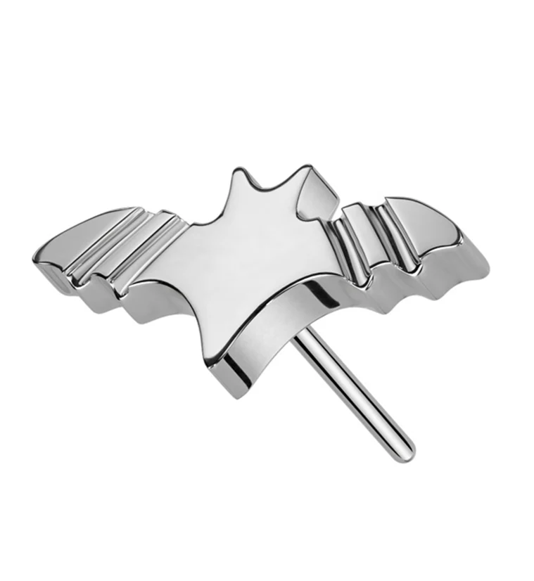 Flying Bat Threadless Titanium Top - Mrs Treak