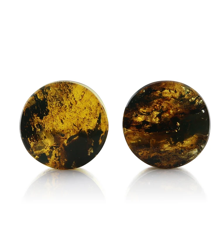 Chiapas Amber Plugs 5/8
