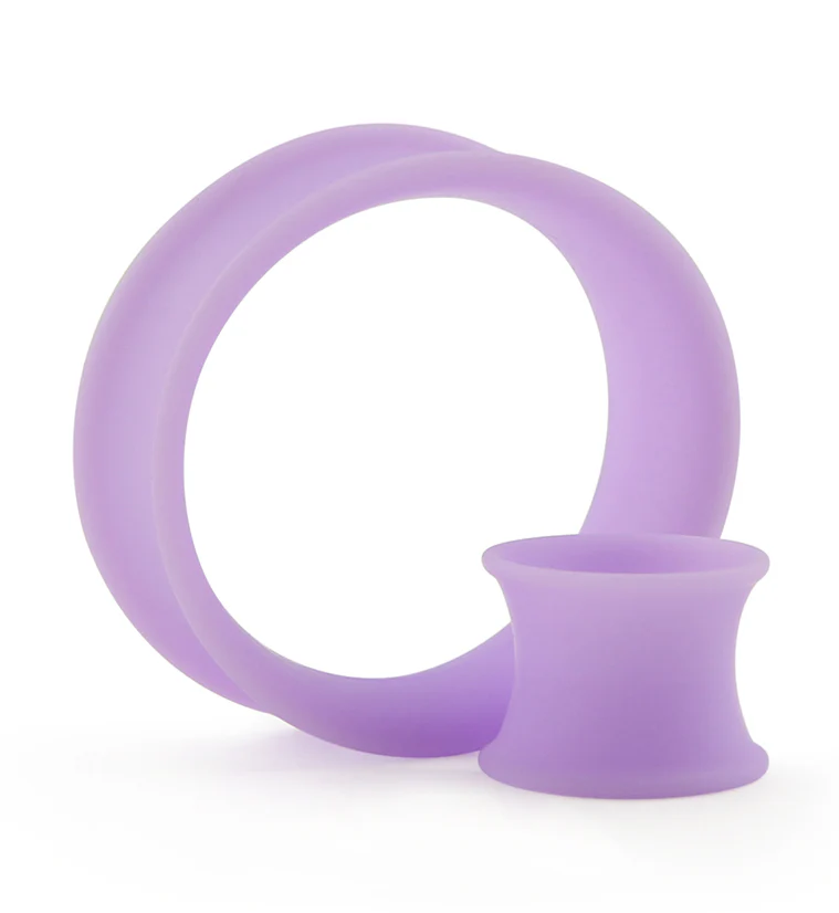 Lavender Purple Matte Silicone Ear Skins - Mrs Treak