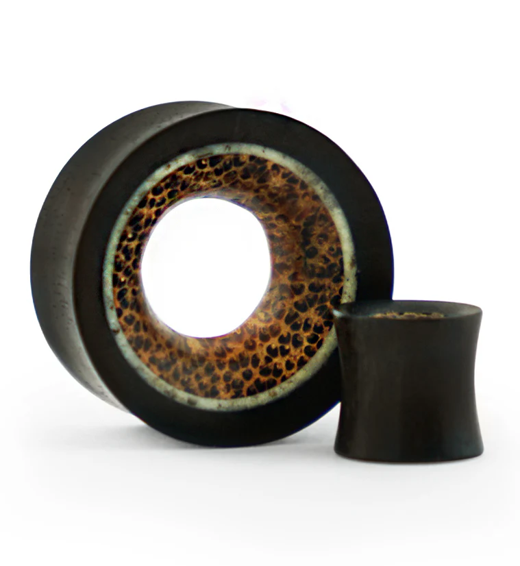 Areng Tunnel Plugs With Coconut Inlay - Mrs Treak