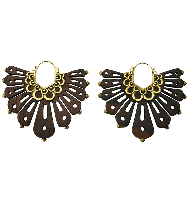 18G Winnow Wooden Hangers / Earrings - Mrs Treak