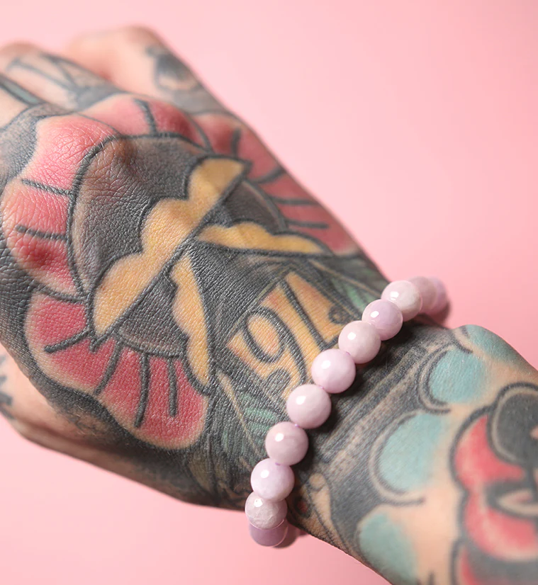 Kunzite Stone Bracelet - Mrs Treak
