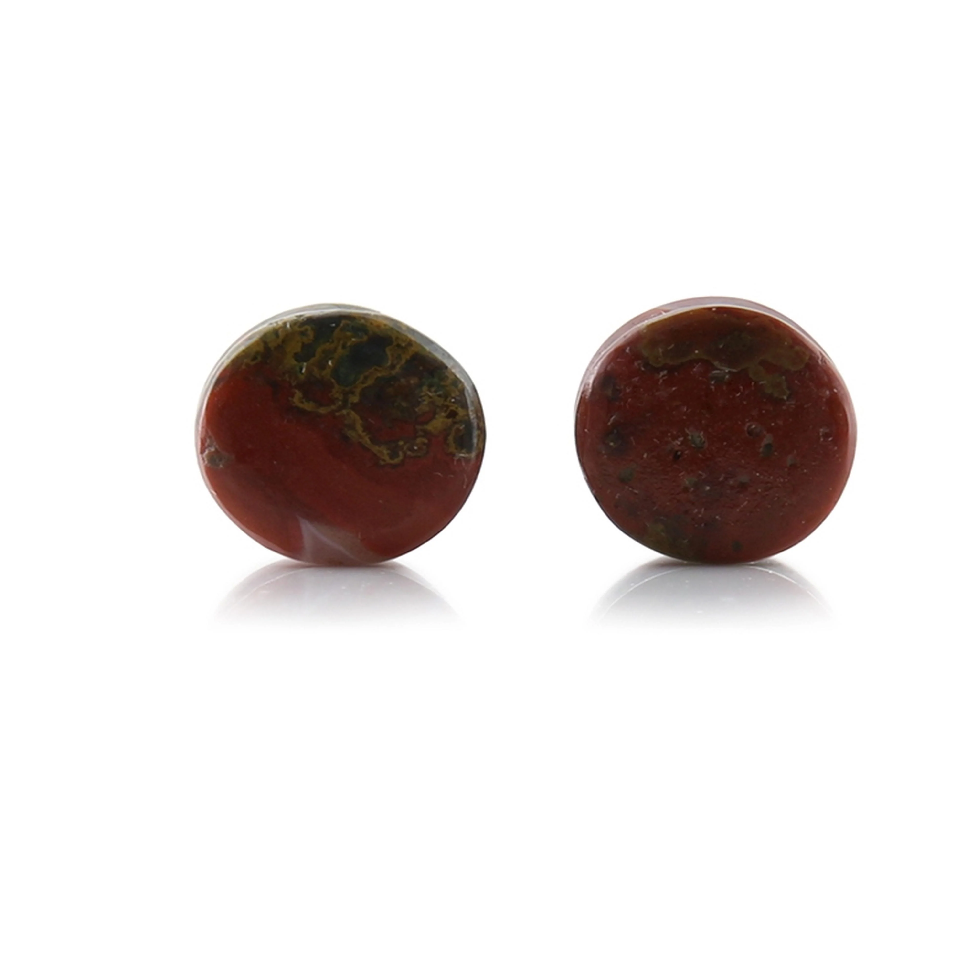 Moroccan Seam Agate Stone Plugs 2G (6.5mm) - Mrs Treak