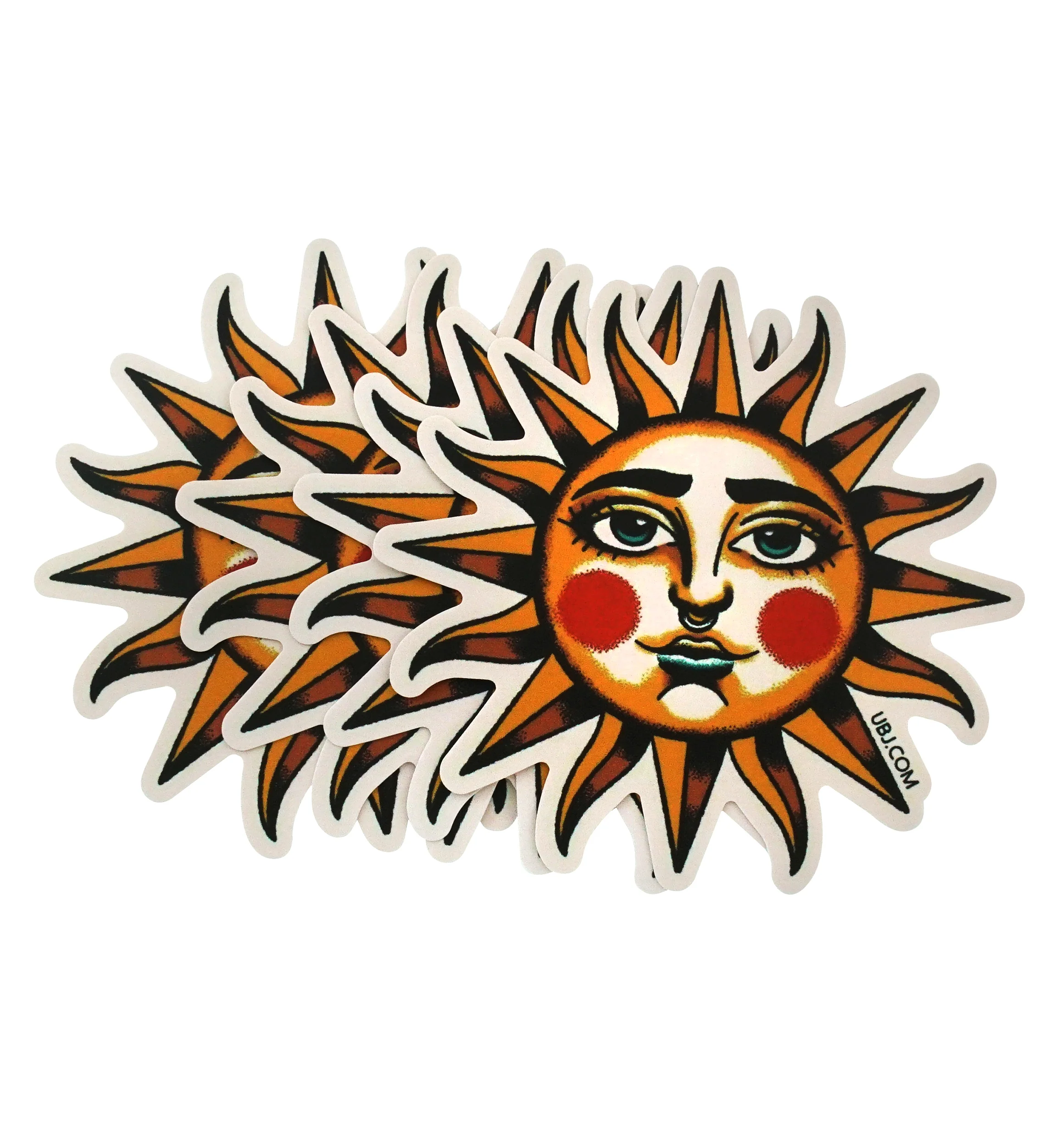 Solar Sticker Pack (4 pack) - Mrs Treak