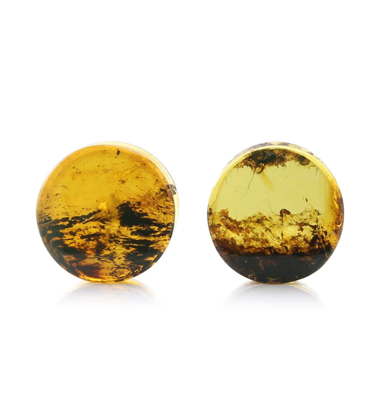 Chiapas Amber Plugs 5/8