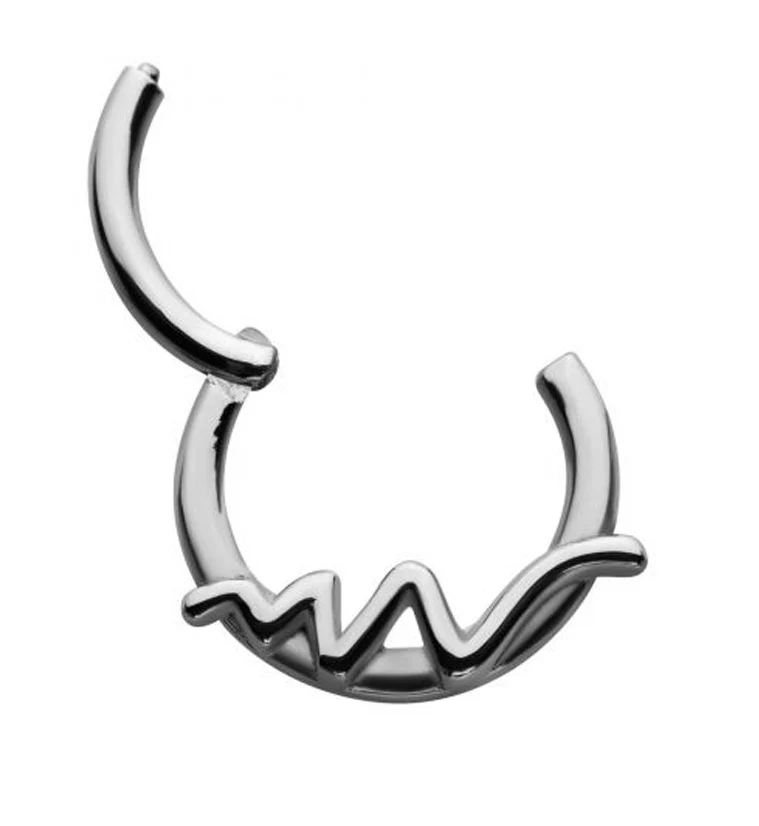Love Hinged Segment Ring - Mrs Treak
