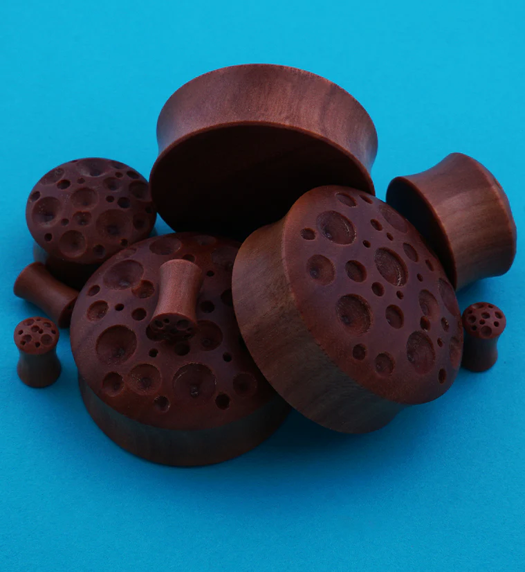 Crater Saba Wood Plugs - Mrs Treak