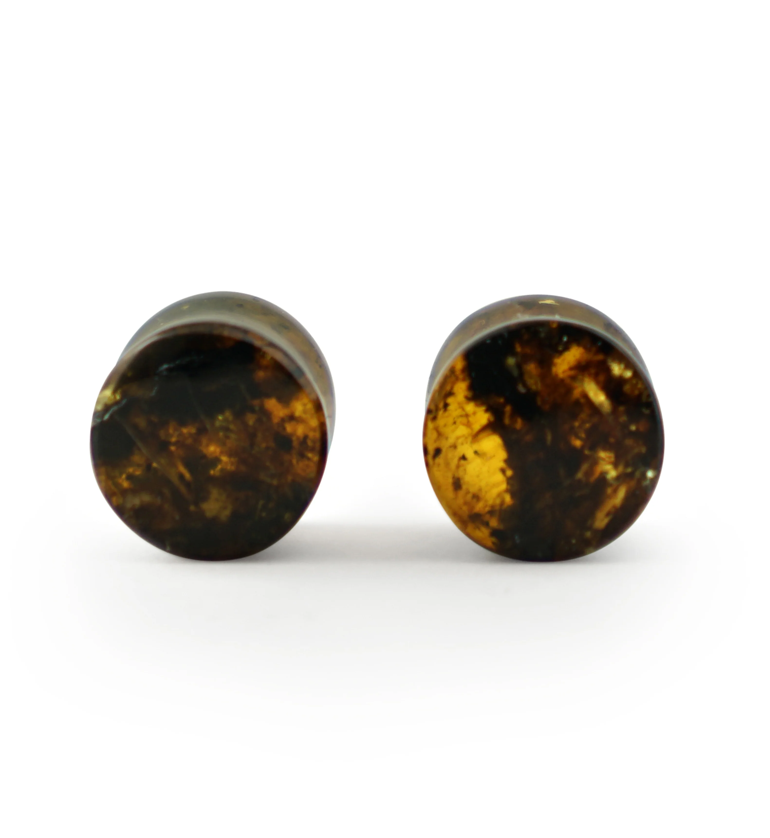 Chiapas Amber Plugs 00G (10mm) - Version 6 - Mrs Treak