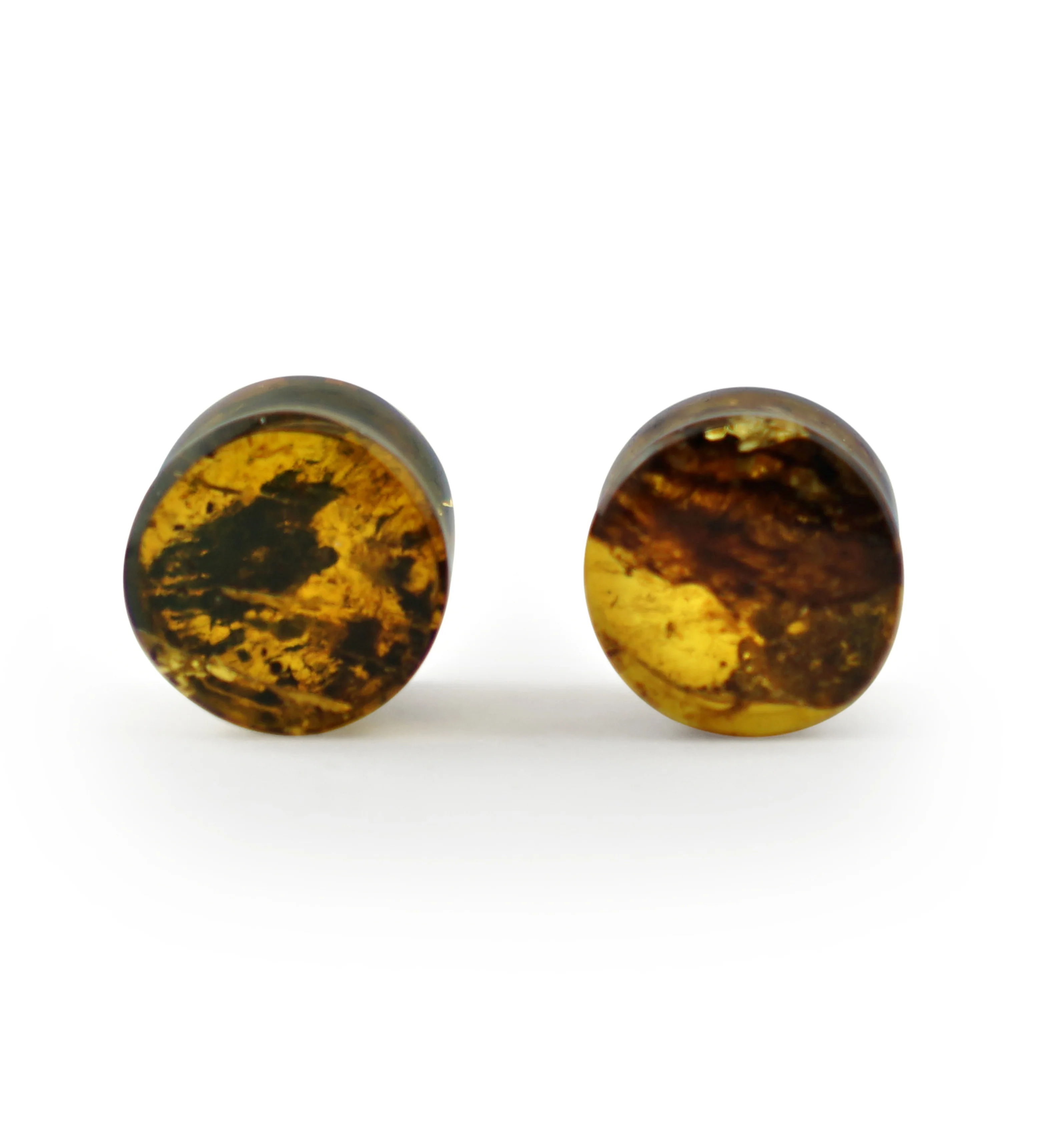Chiapas Amber Plugs 00G (10mm) - Version 4 - Mrs Treak