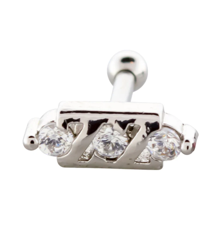 Camber CZ Cartilage Barbell - Mrs Treak