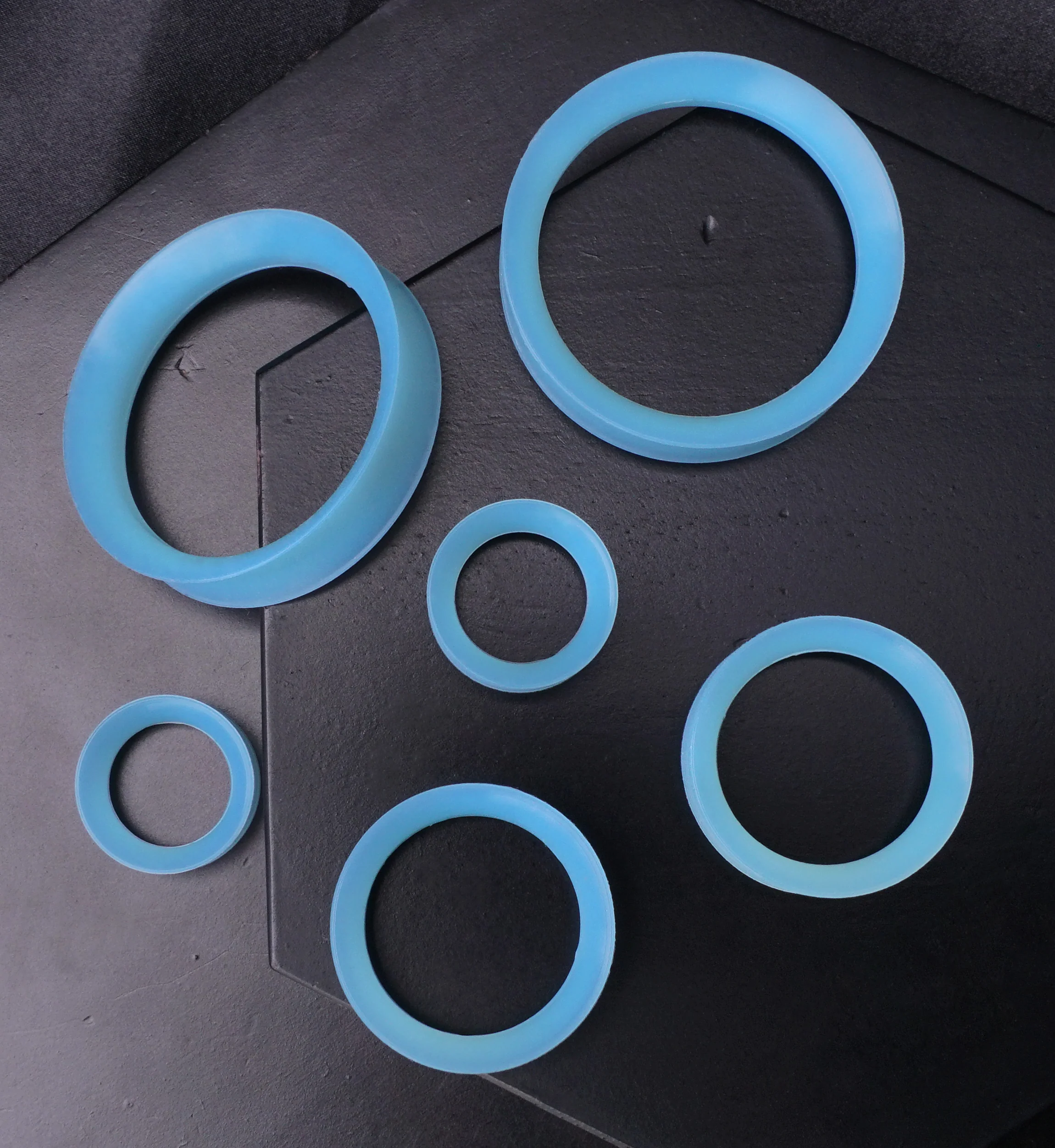 Kaos Blue Solar Silicone Skin Eyelets - Mrs Treak