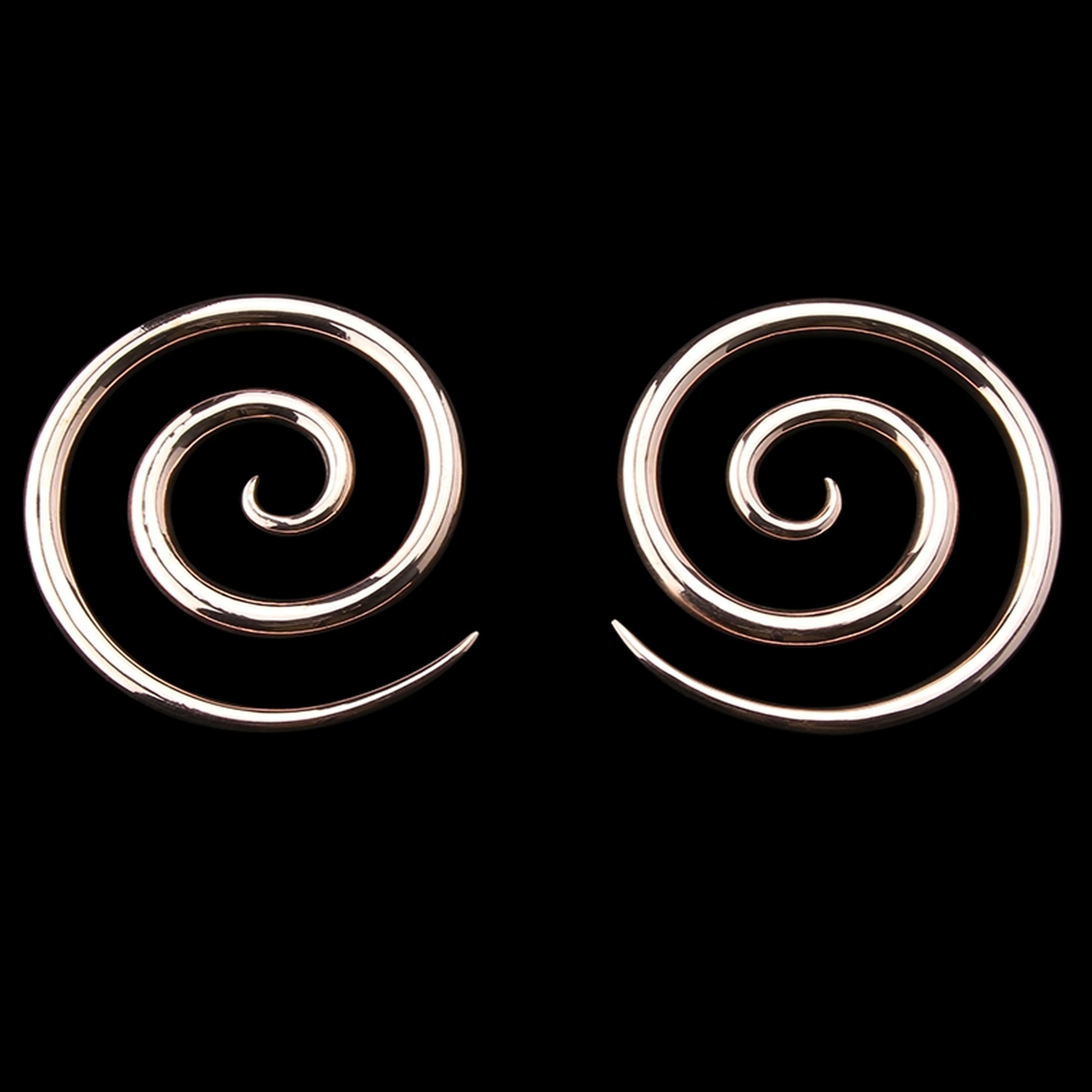 Rose Golden Copper Spirals - Mrs Treak