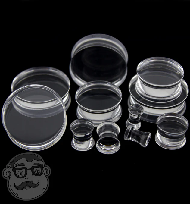 Clear Acrylic Plugs - Mrs Treak