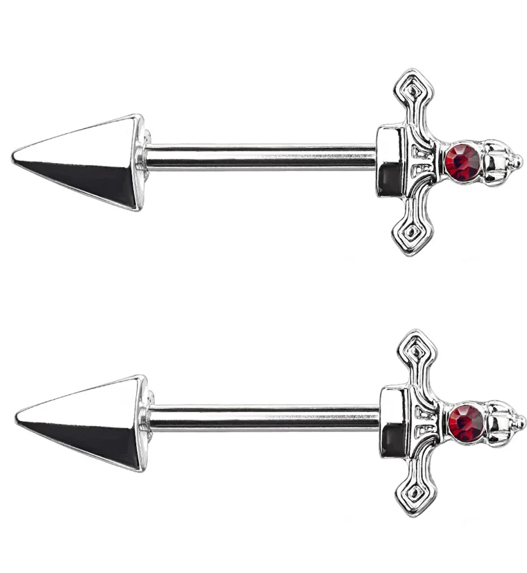 Dagger Nipple Ring - Mrs Treak