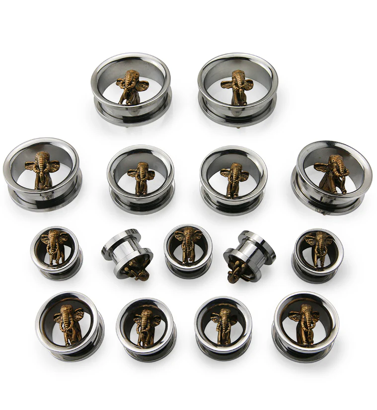 Golden Elephant Stainless Steel Tunnels - Mrs Treak