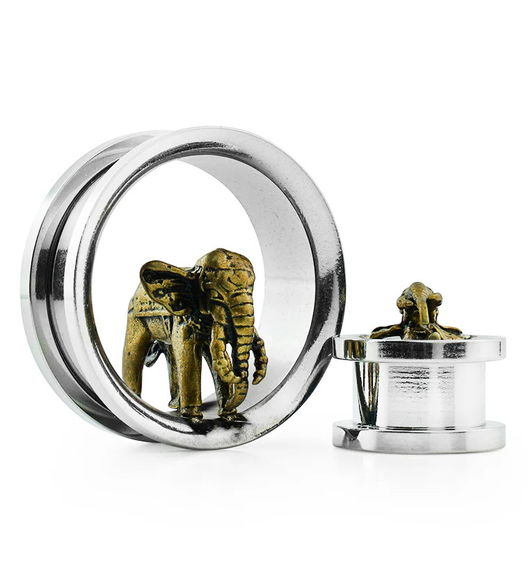 Golden Elephant Stainless Steel Tunnels - Mrs Treak