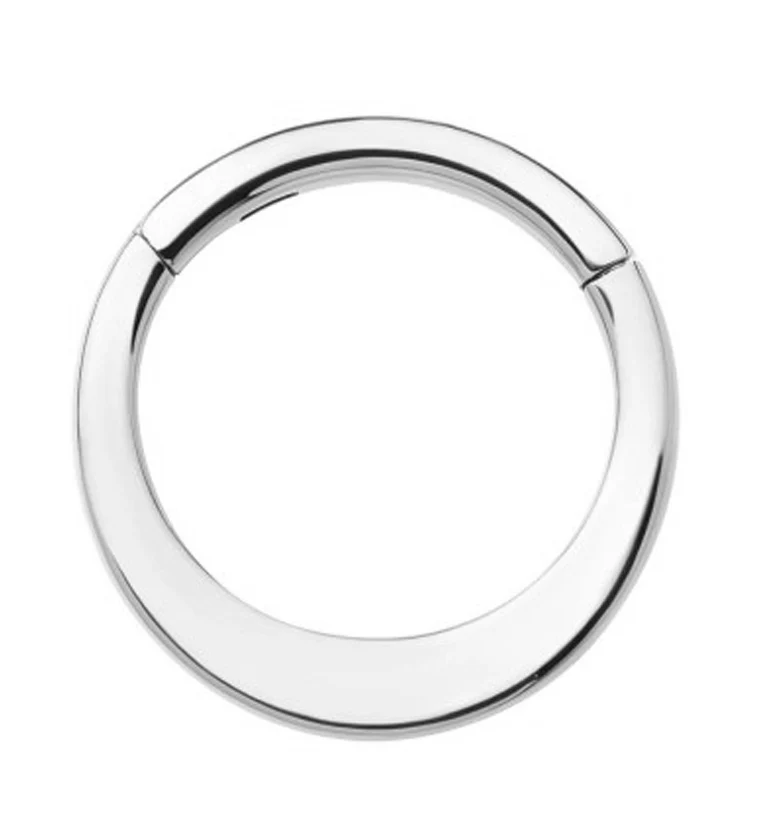 Planar Titanium Hinged Segment Ring - Mrs Treak