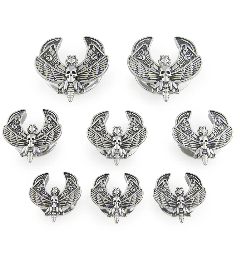 Death Moth Stainless Steel Saddles - Mrs Treak