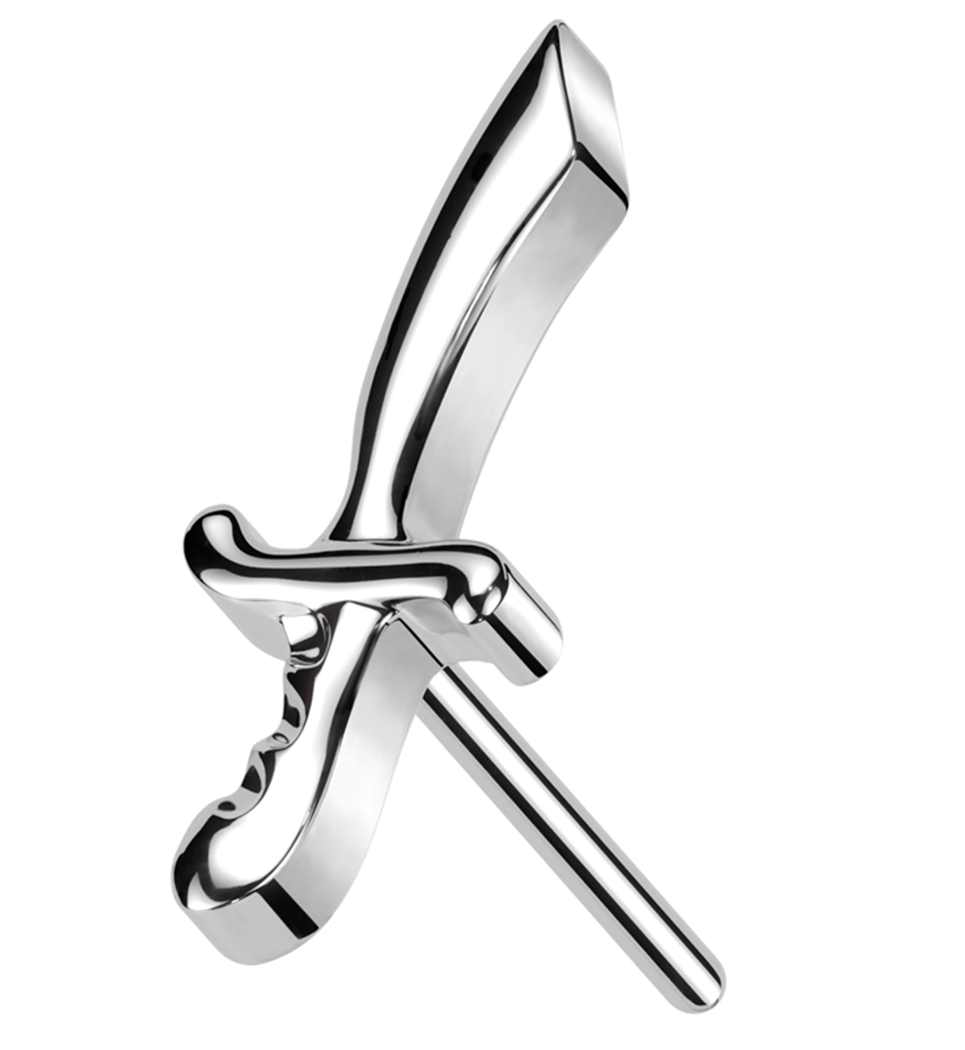 Cutlass Sword Titanium Threadless Top - Mrs Treak