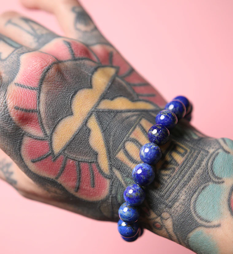 Lapis Lazuli Stone Bracelet - Mrs Treak
