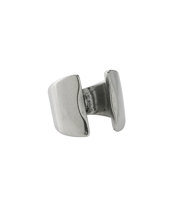 Stainless Steel Hinged Stretched Ear Cuffs - Mrs Treak