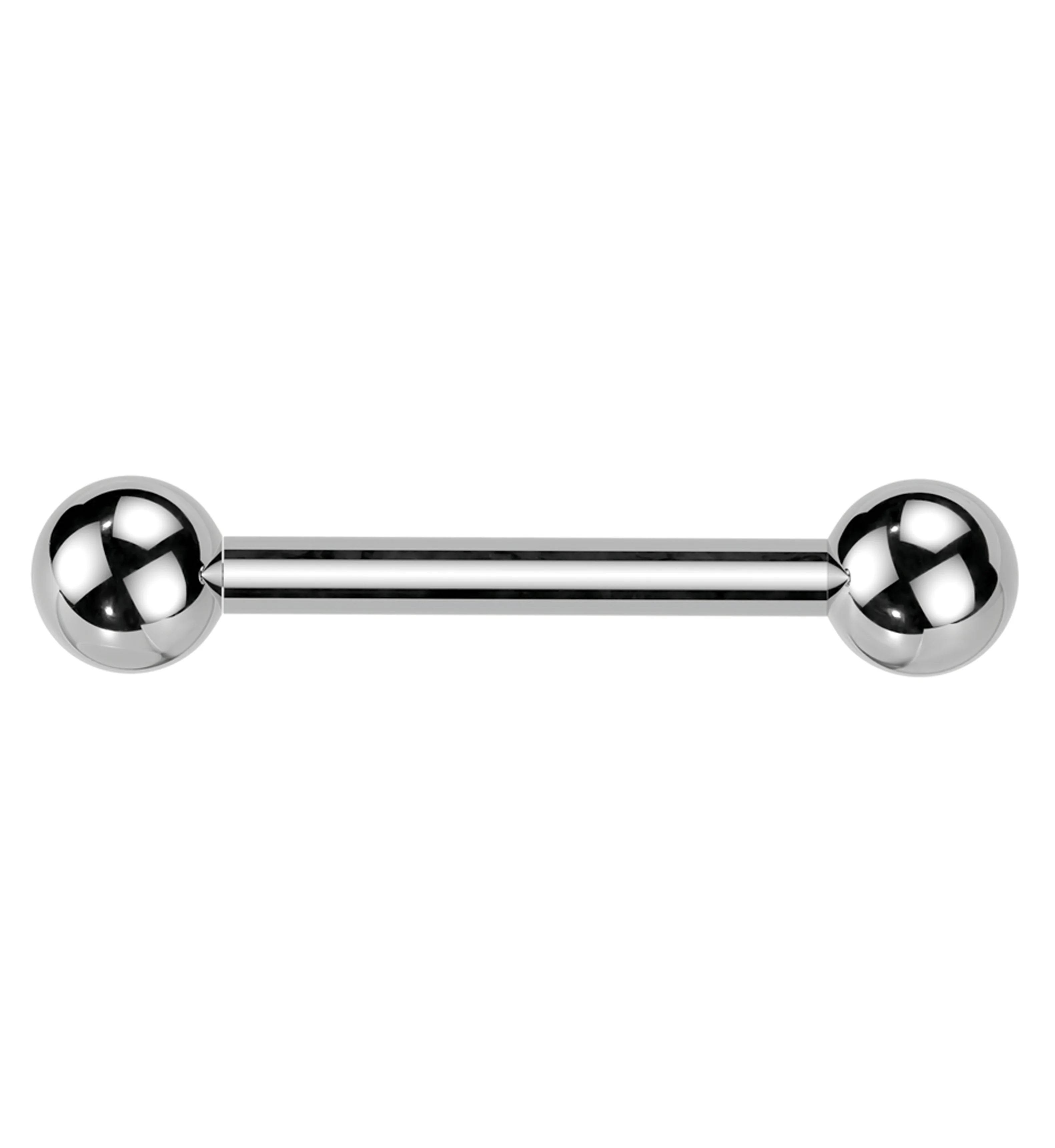 Ball End Titanium Threadless Straight Barbell - Mrs Treak