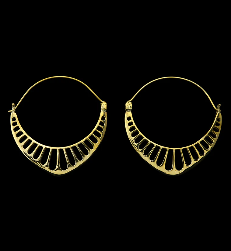 18G Array Brass Hangers / Earrings - Mrs Treak