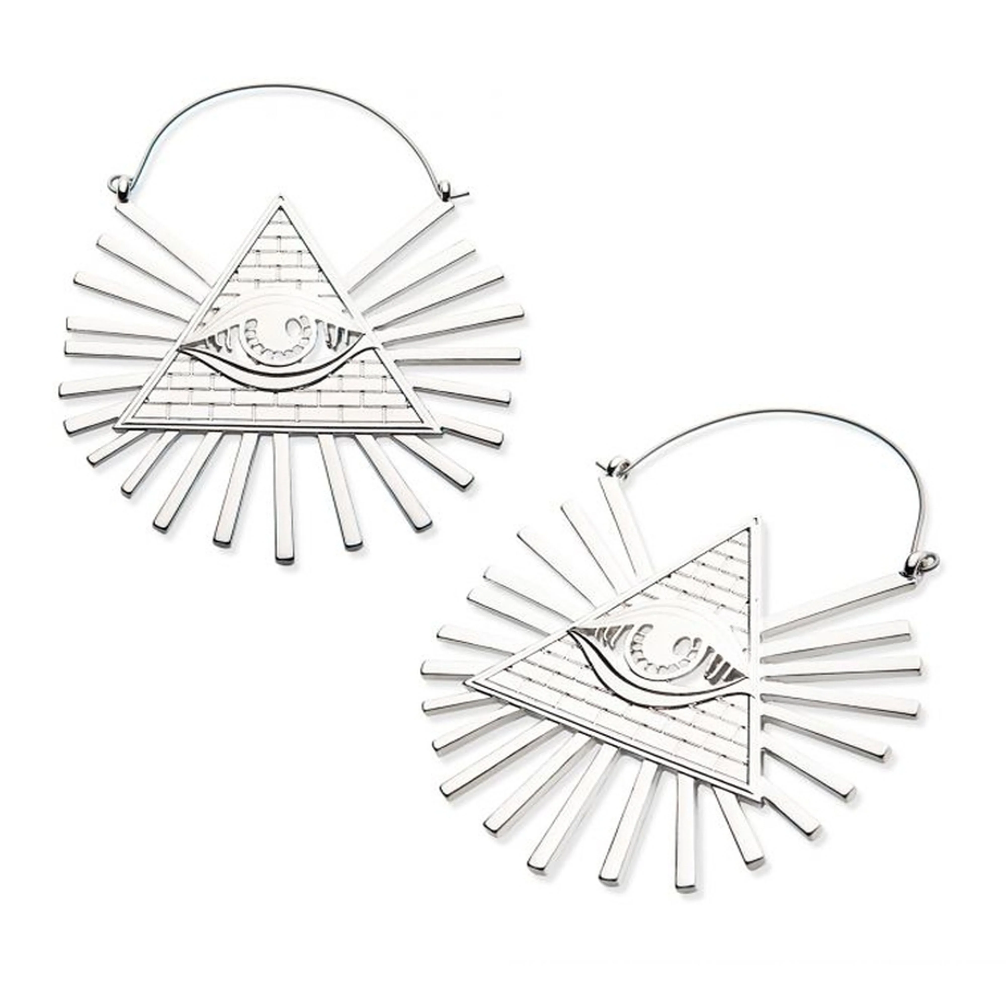 20G Illuminati Plug Hoops - Mrs Treak