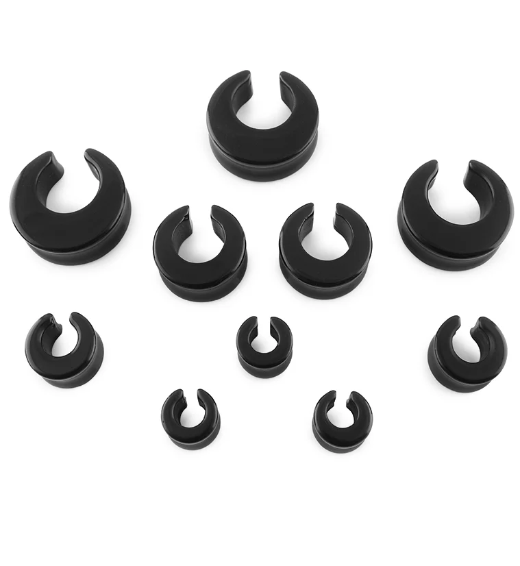 Black Glass Saddles - Mrs Treak