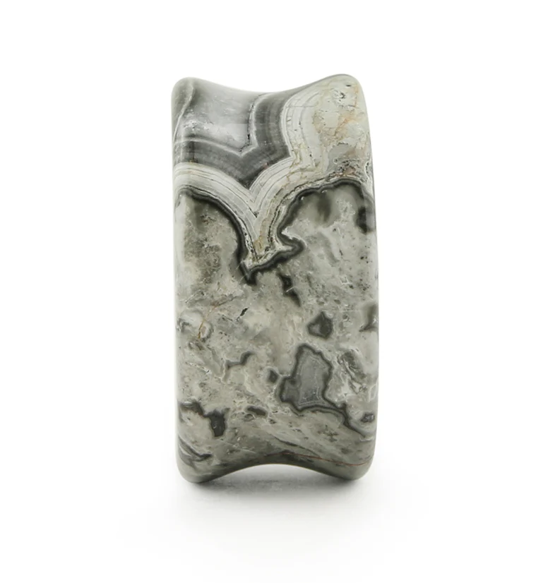 Wave Jasper Stone Plugs - Mrs Treak