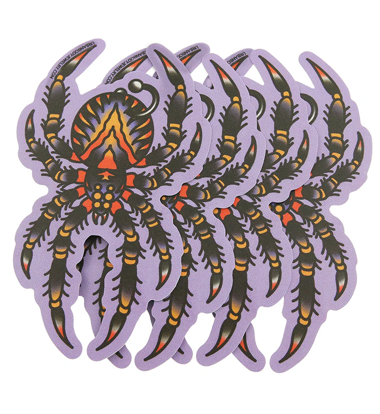 Spider Sticker Pack (4 pack) - Mrs Treak
