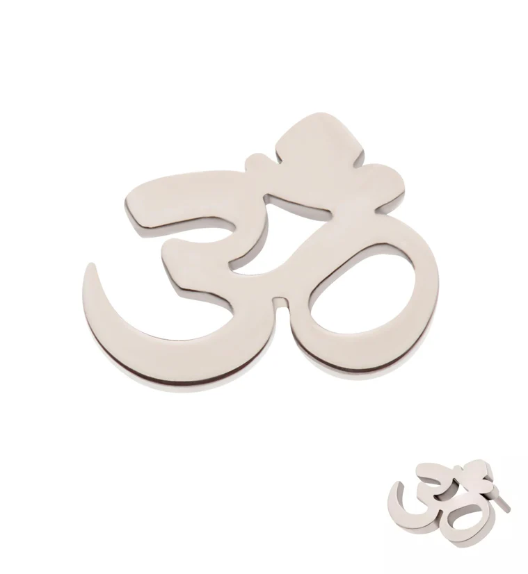 Sacred OM Threadless Titanium Top - Mrs Treak