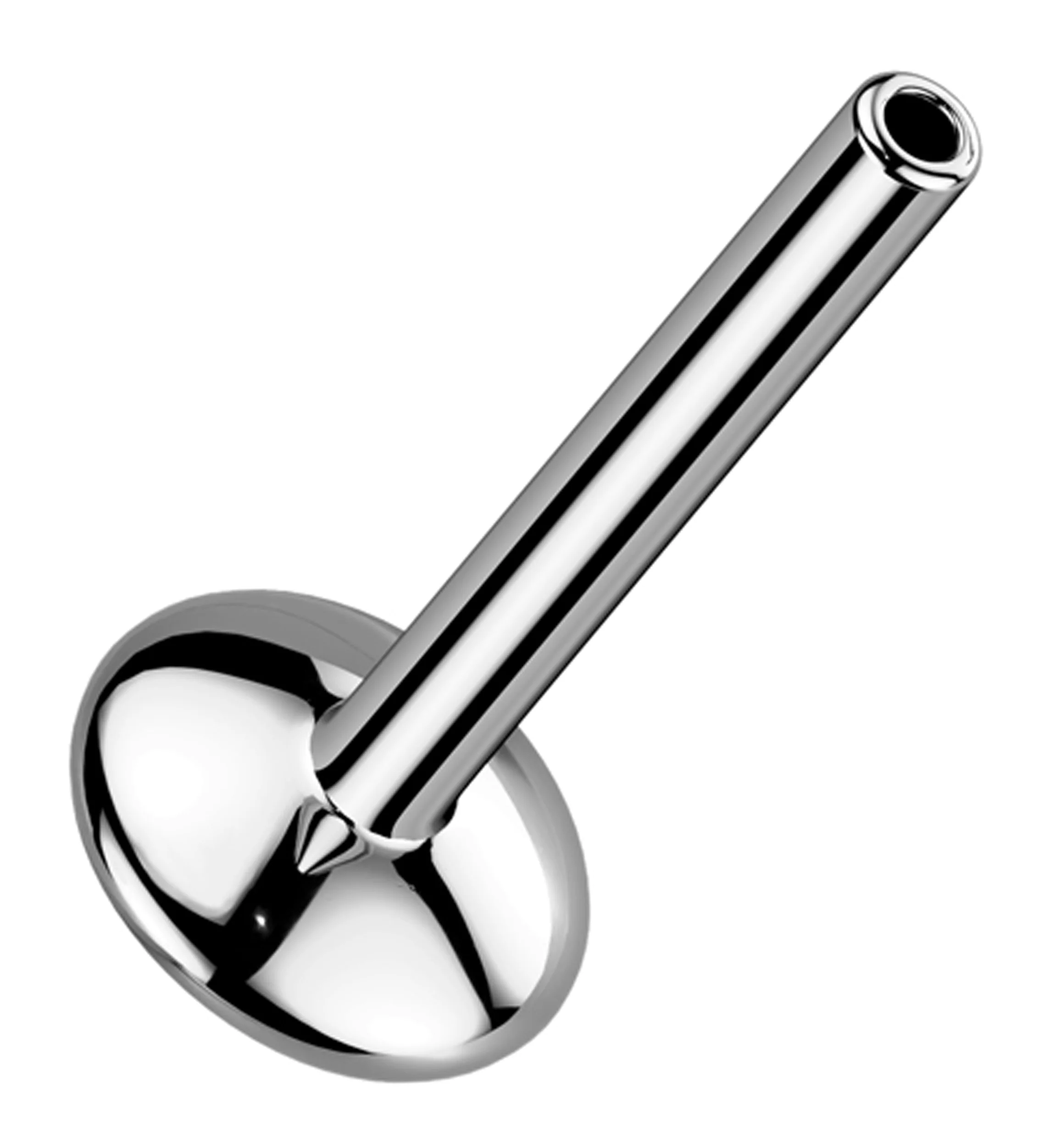 Convex Base Titanium Threadless Labret Post - Mrs Treak