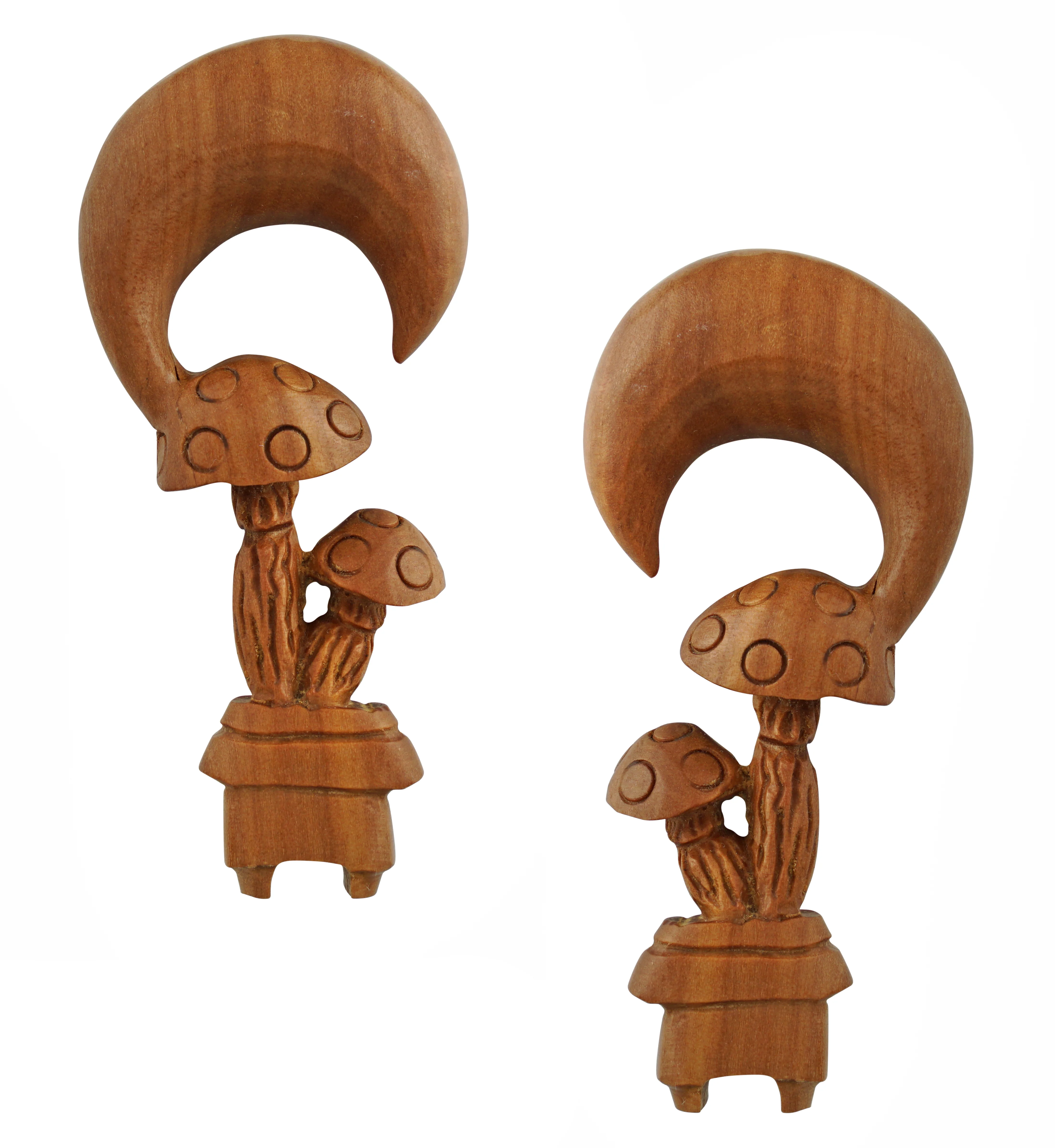 Mushroom Saba Wood Ear Hangers - Mrs Treak