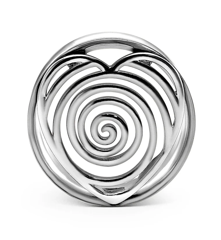 Hypnotic Love Stainless Steel Tunnels - Mrs Treak