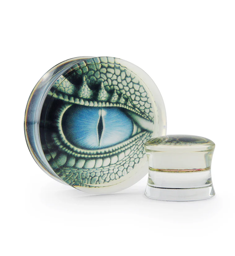 Dragons Eye Clear Plugs - Mrs Treak