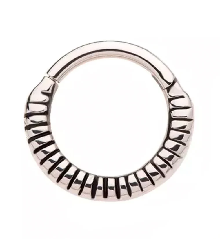 Tendril Hinged Segment Ring - Mrs Treak