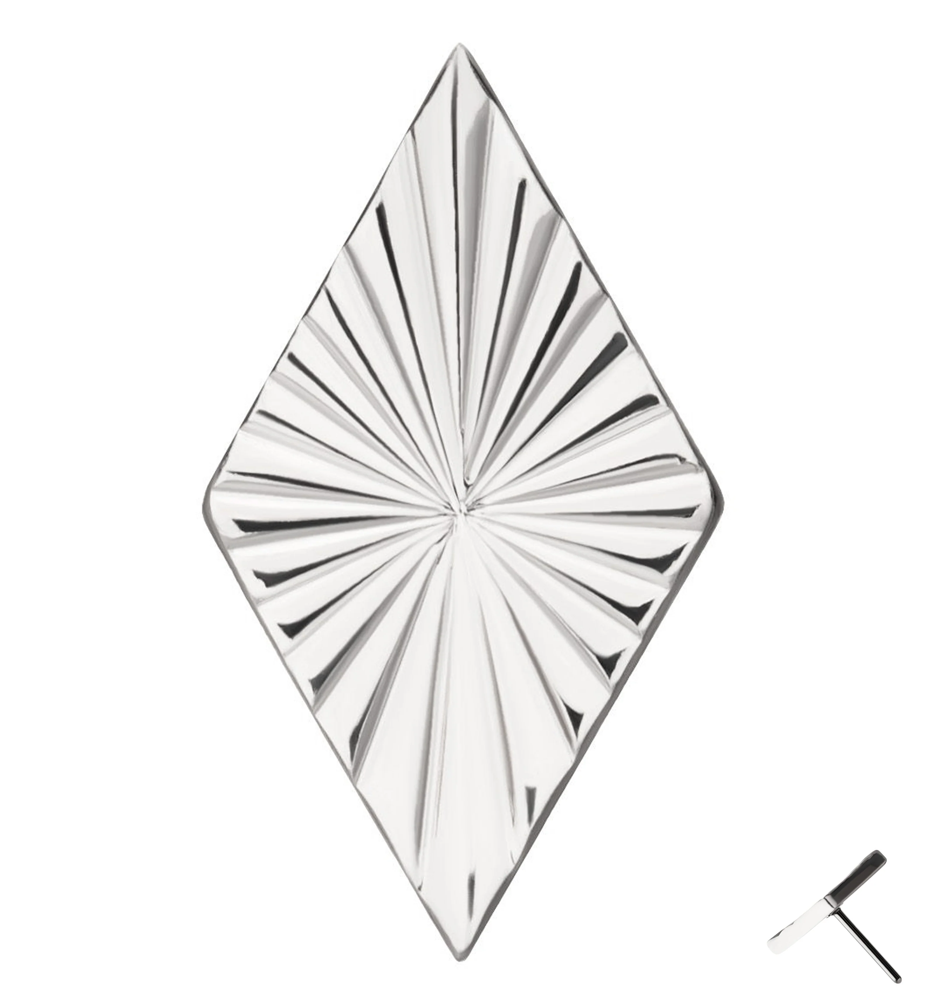 Score Rhombus Titanium Threadless Top - Mrs Treak