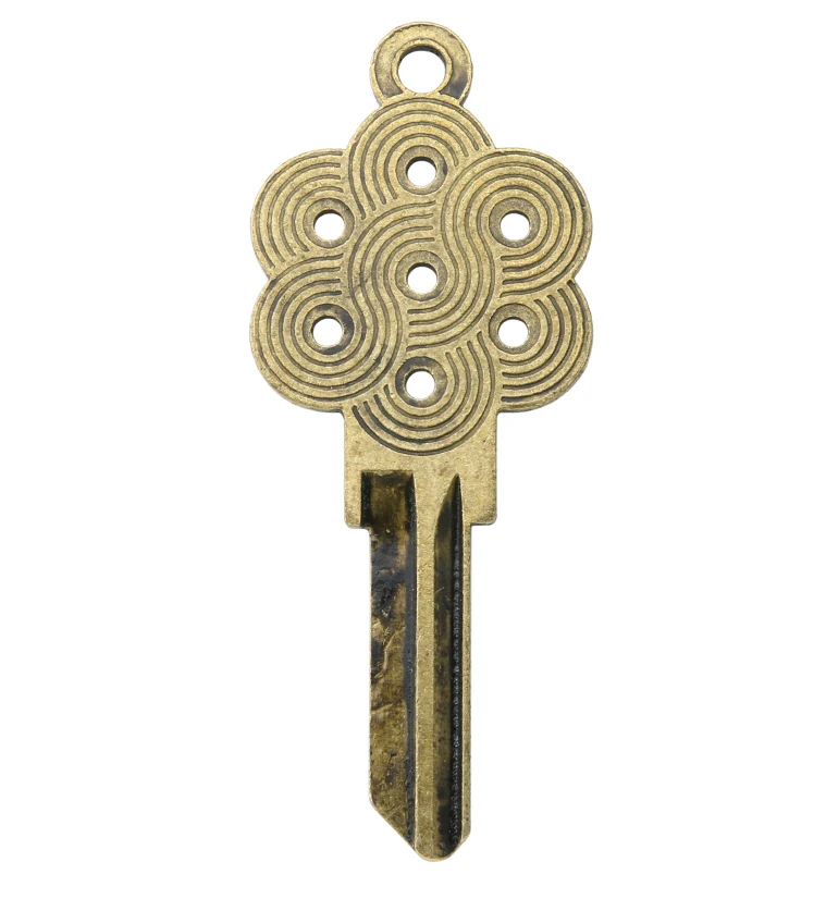 Triskele Brass Key - Mrs Treak
