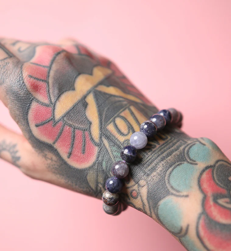 Lolite Stone Bracelet - Mrs Treak