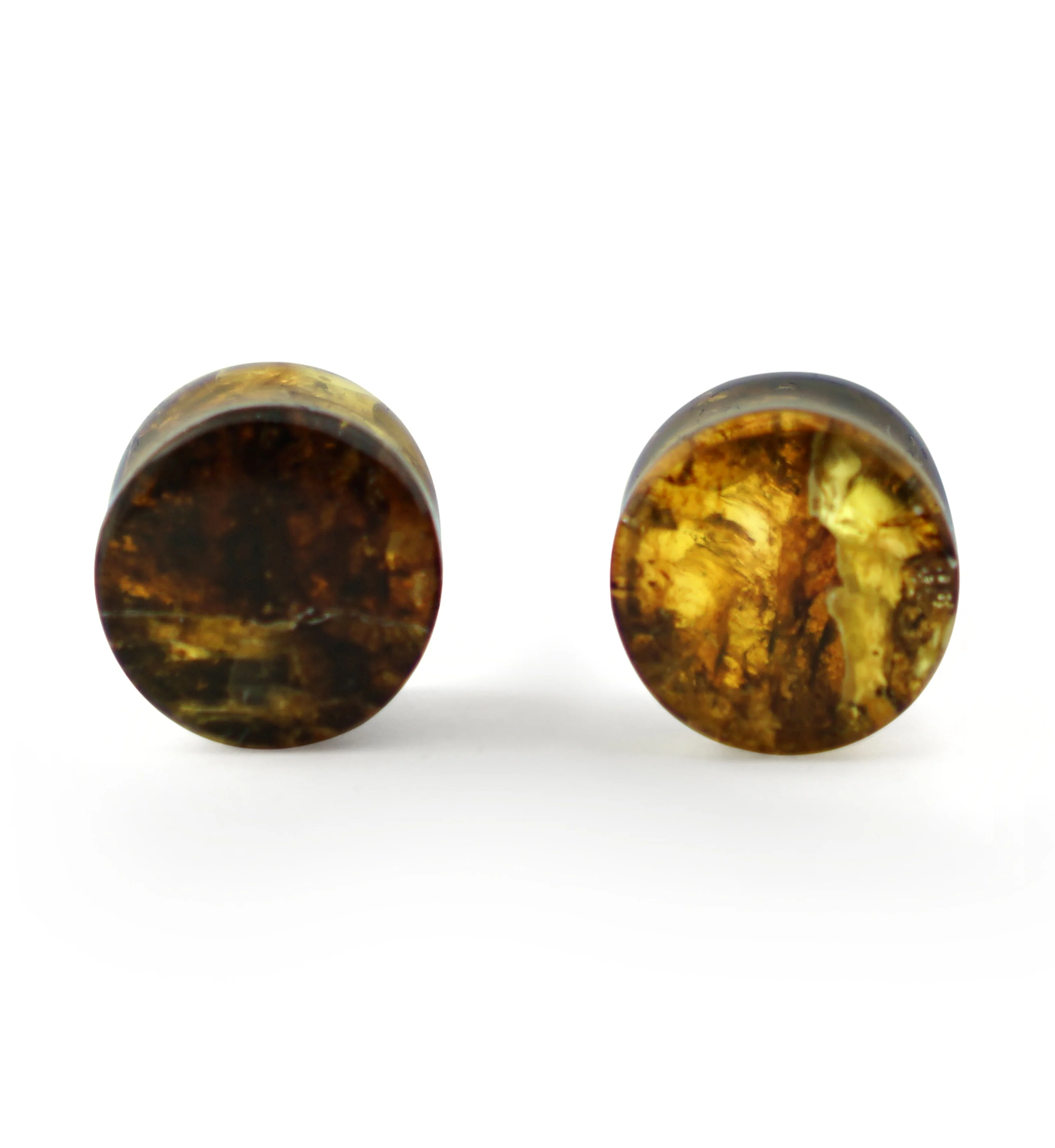 Chiapas Amber Plugs 00G (10mm) - Version 10 - Mrs Treak