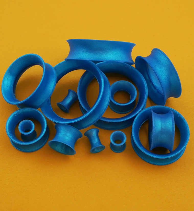 Kaos Sea Blue Pearl Silicone Skin Eyelets - Mrs Treak