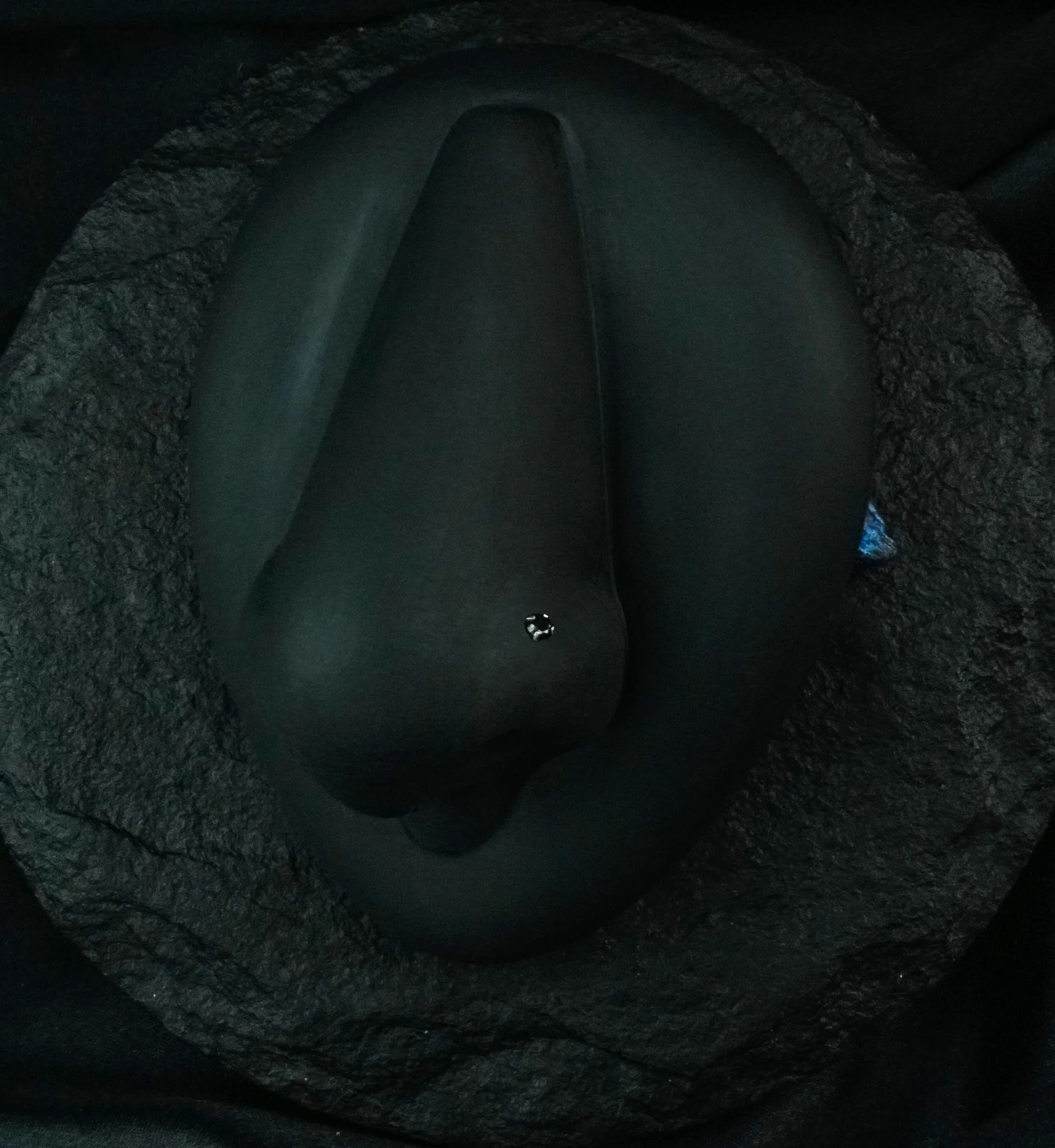 Black CZ Titanium Nose Screw - Mrs Treak