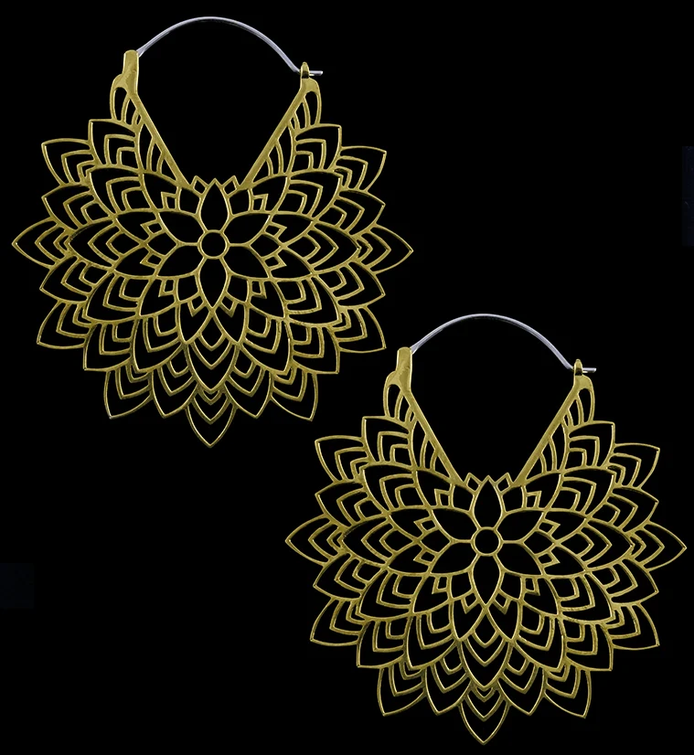 Golden Mandala Hangers - Mrs Treak