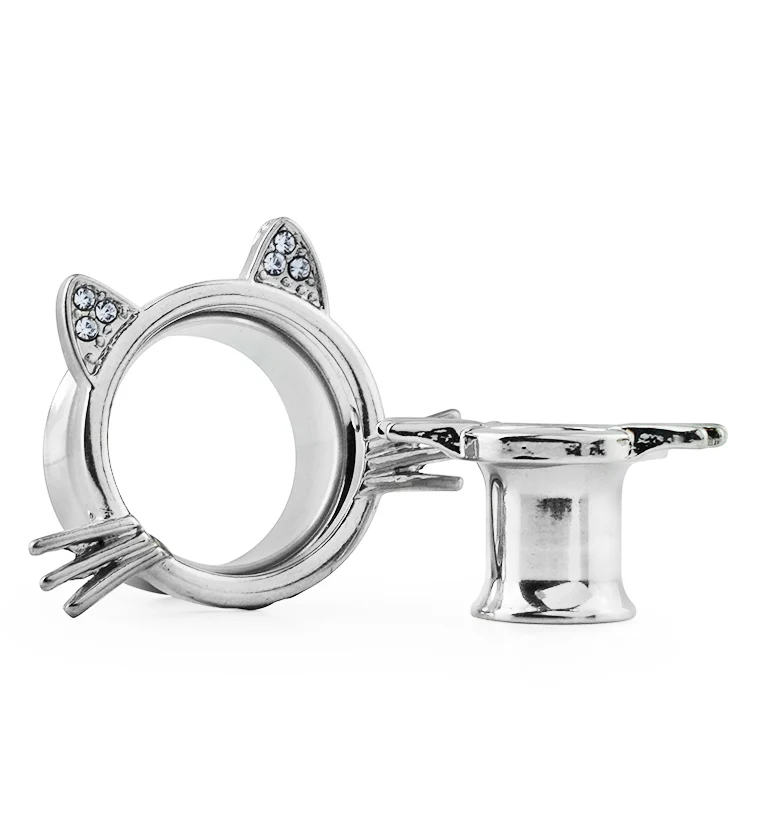Kitty Cat Stainless Steel Tunnels - Mrs Treak